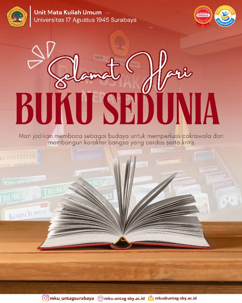 Selamat Hari Buku Sedunia 2026
