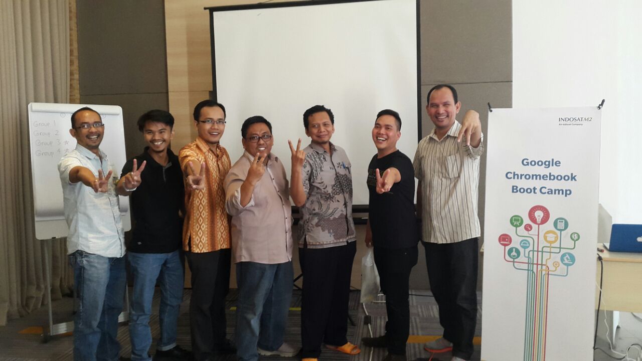 Pelatihan Google Bootcamp Hasil Kerjasama Teknik Informatika Dan PT. Indosat M2