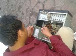 Mahasiswa Teknik Informatika UNTAG Surabaya Studi Memperbaiki Jaringan Komputer Di CV Mitra Beton Surabaya