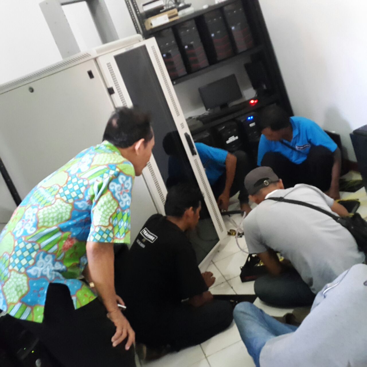 Kegiatan Magang Pelatihan Fiber Optic Oleh PT Indosat M2