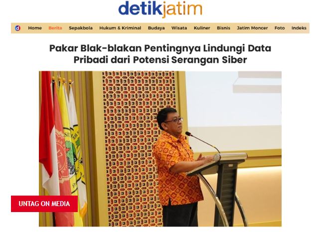 Pakar Blak-Blakan Pentingnya Lindungi Data Pribadi dari Potensi Serangan Siber 