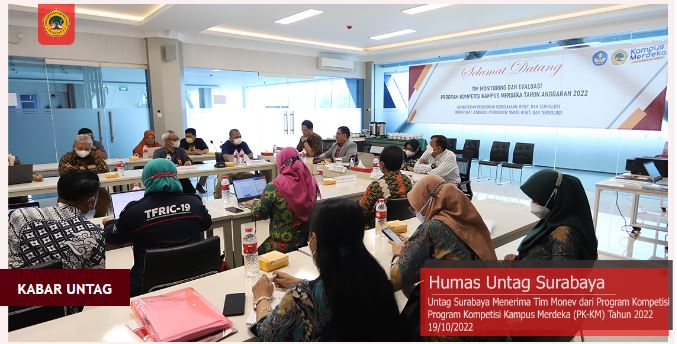 Terima Hibah PK-KM, Untag Surabaya Siap Lakukan Monev