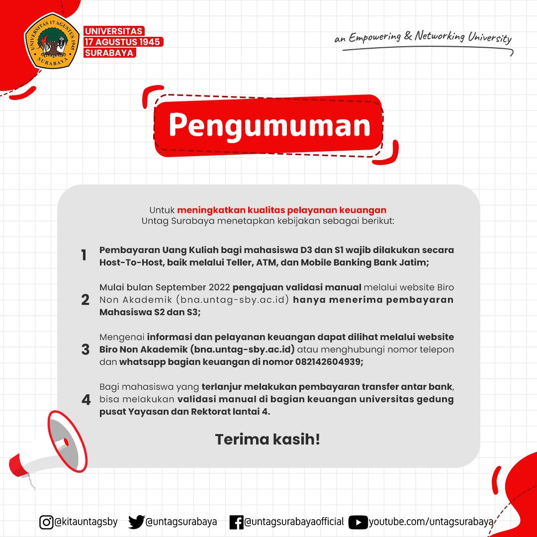 PEMBAYARAN UANG KULIAH