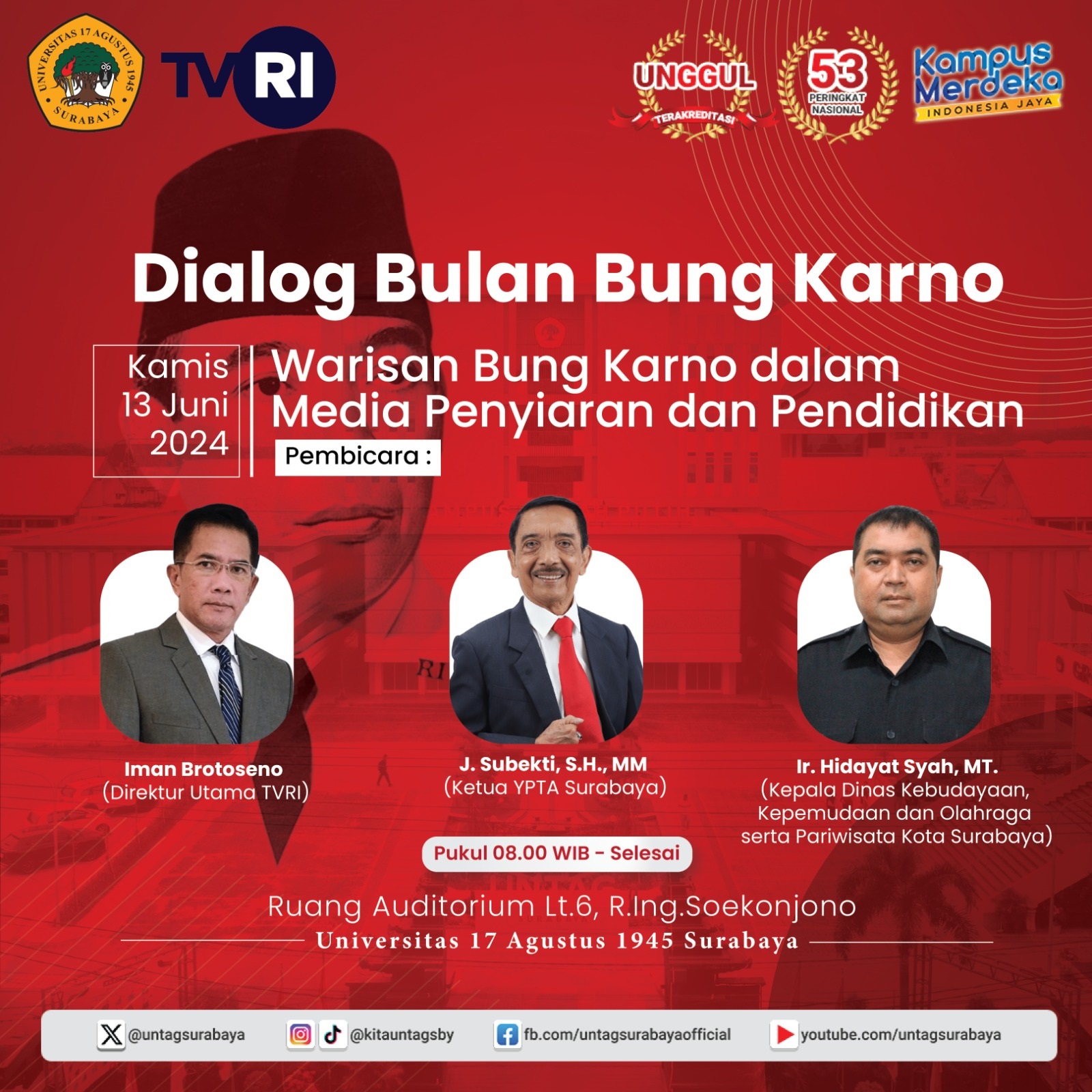 Dialog Bulan Bung Karno