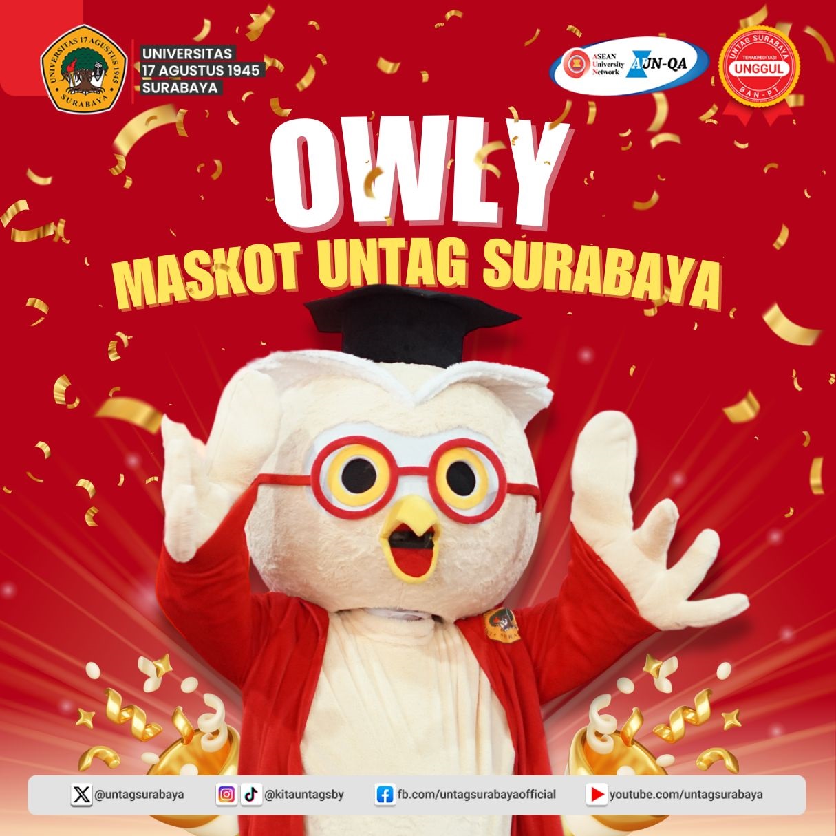 Maskot UNTAG Surabaya