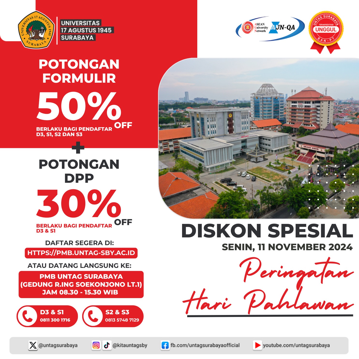 Diskon Spesial Potongan Formulir - 11 November 2024