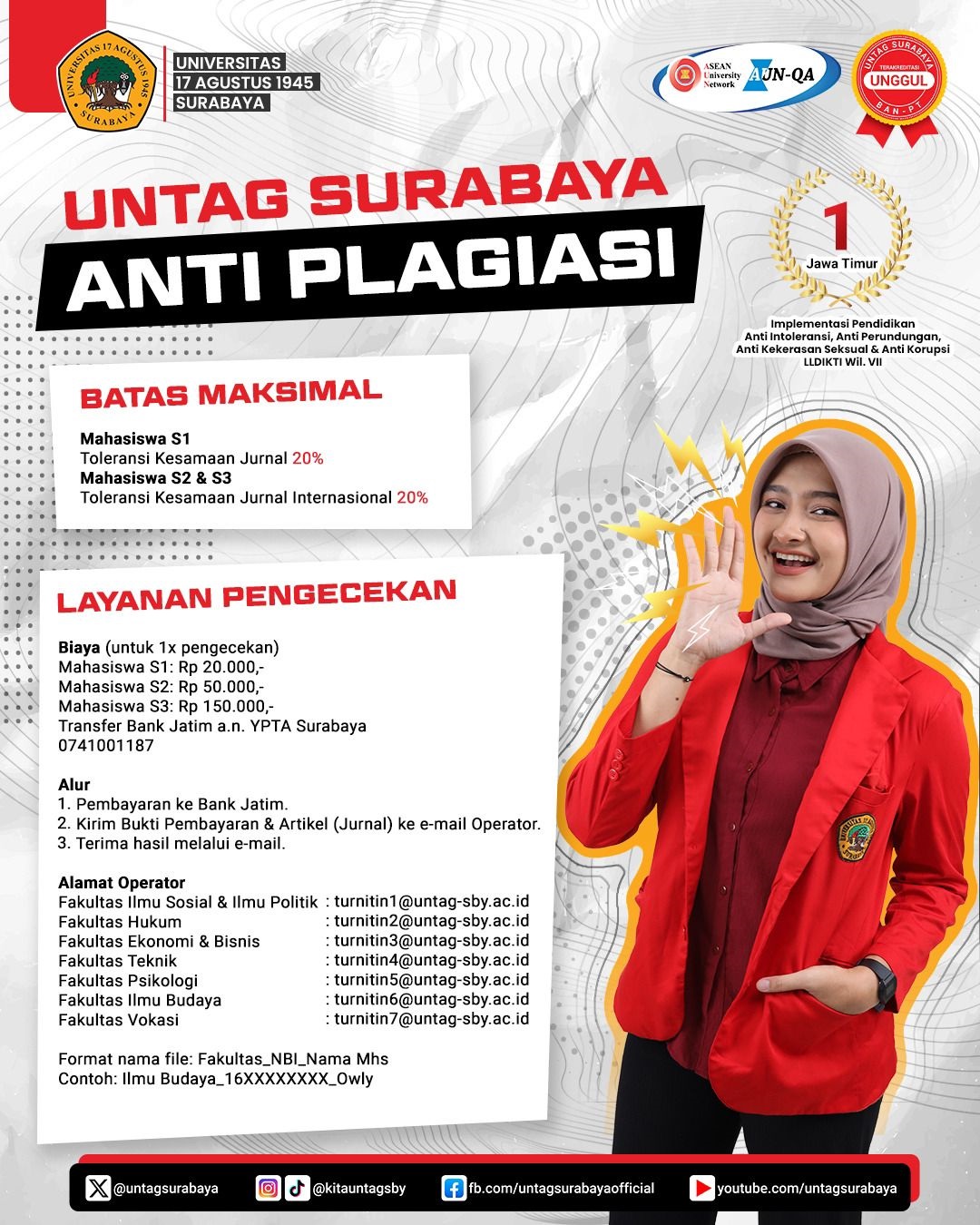 Layanan Pengecekan Plagiasi