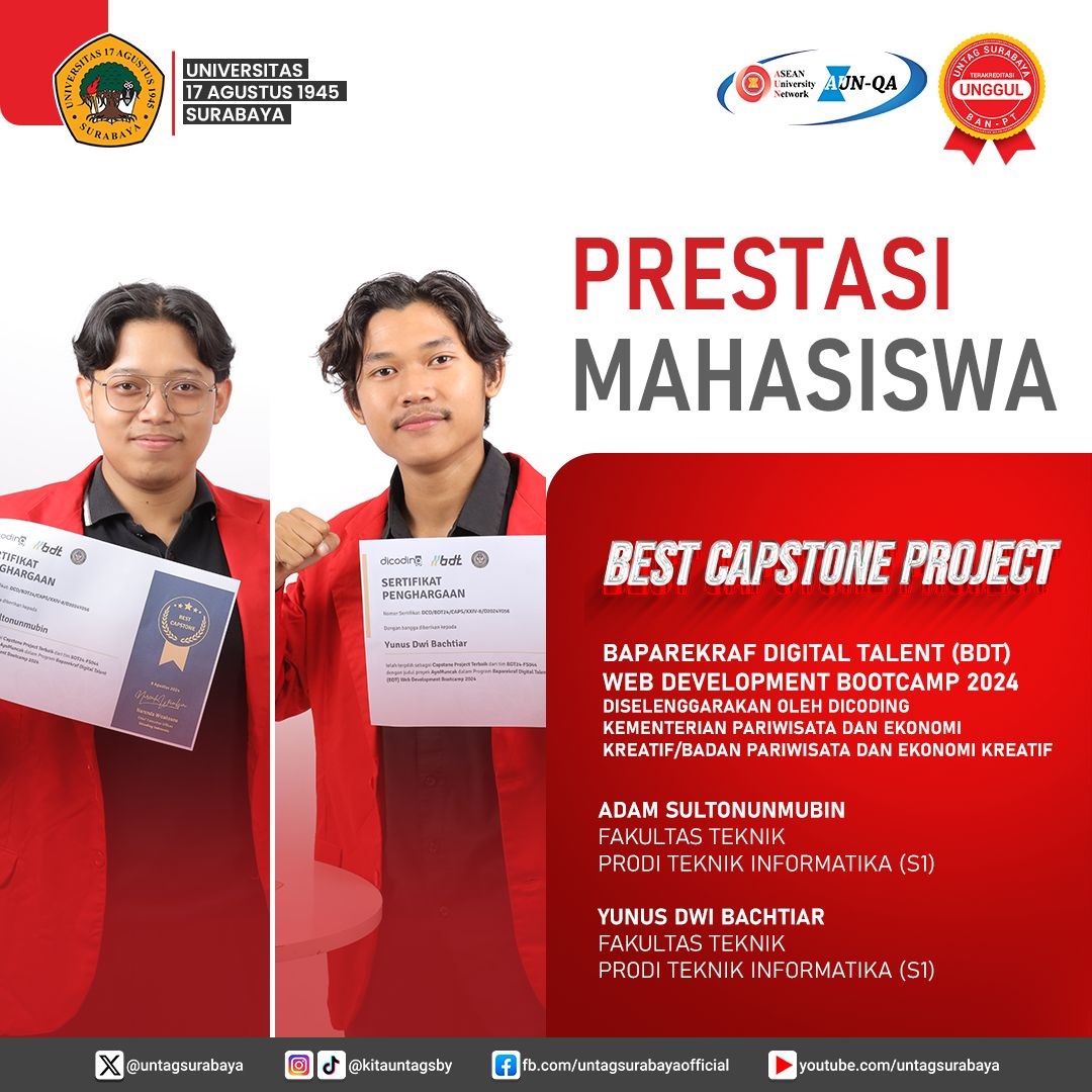 Prestasi Mahasiswa - Best Capstone Project