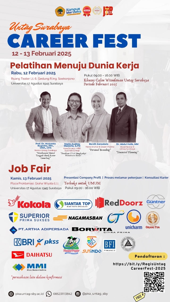 Untag Surabaya Career Fest