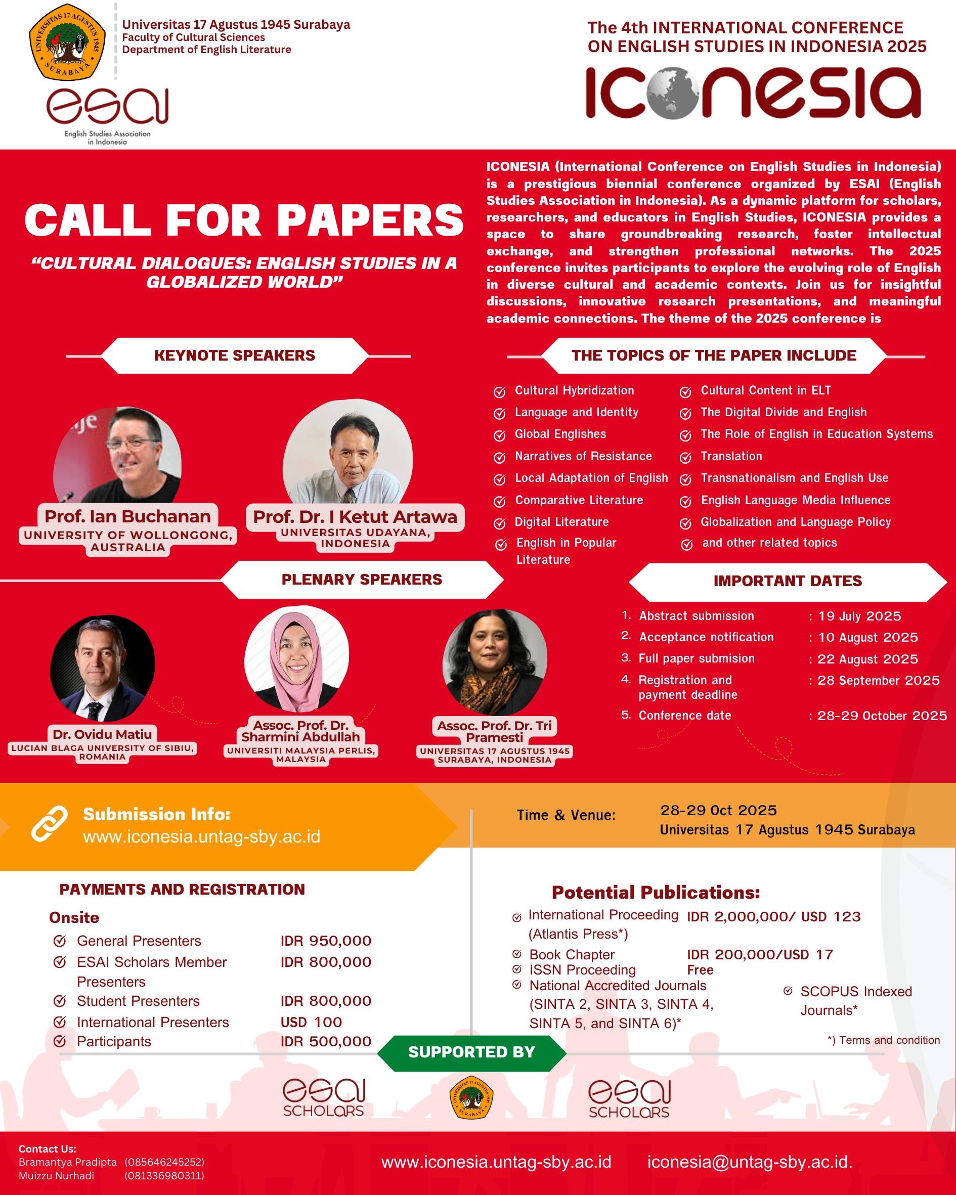 Call For Papers