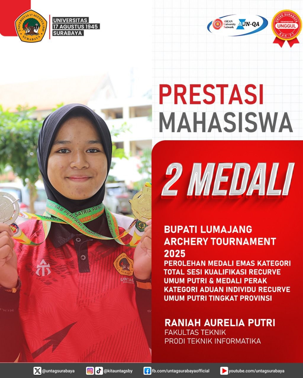 Prestasi Mahasiswa - Archery Tournament 2025