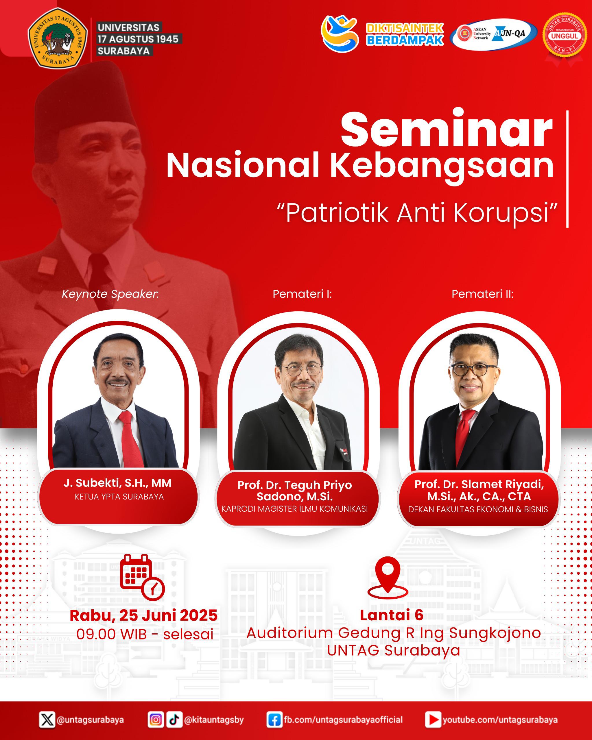 SEMINAR NASIONAL KEBANGSAAN 