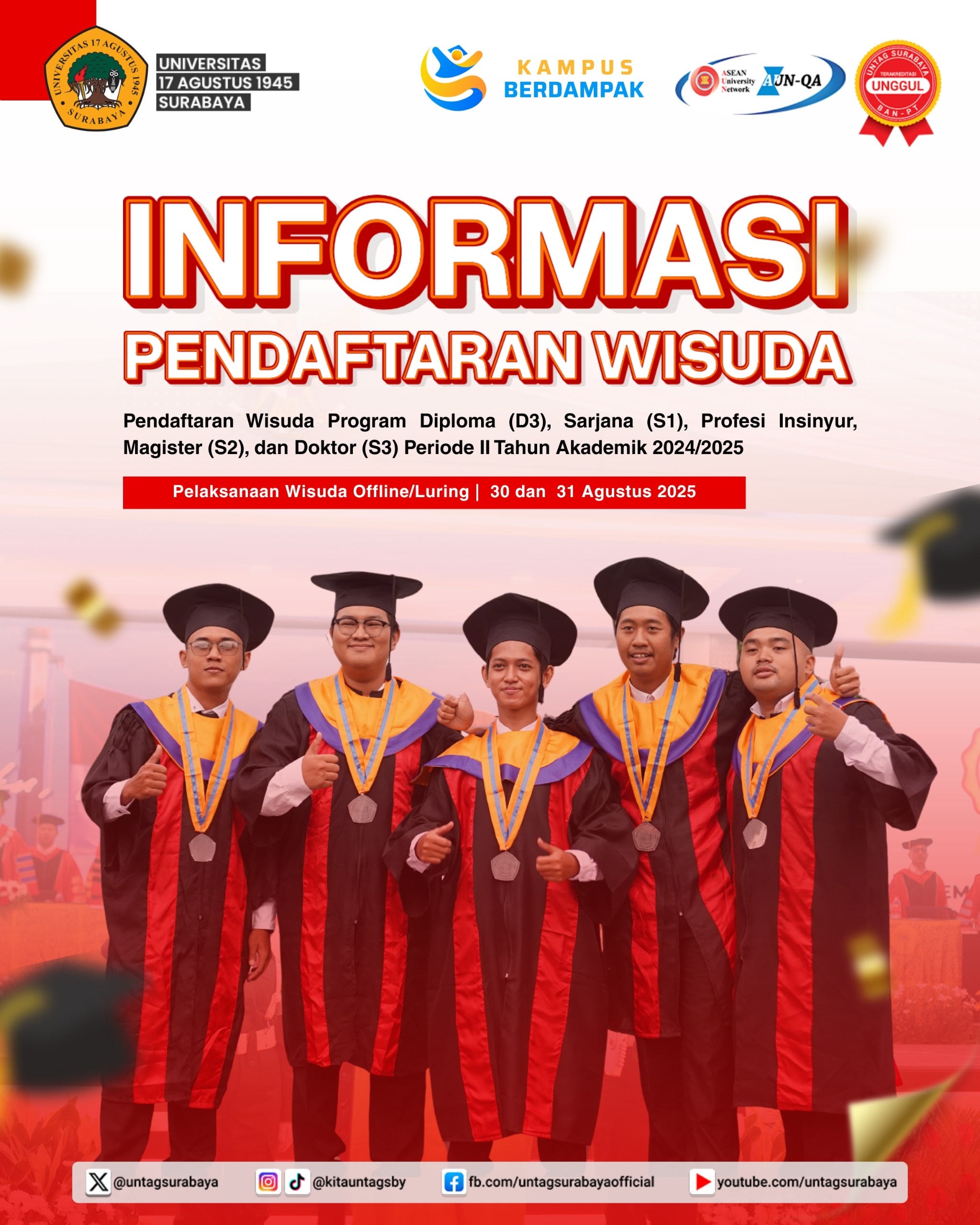 Wisuda Semester Genap 2024 - 2025